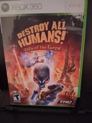 Destroy All Humans Path Of Furon, Xbox 360, Used, Tested CIB - Image 1 of 3