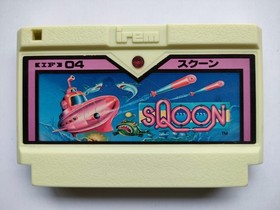 Sqoon 1986 Famicom CLEANED & TESTED Works  Nintendo irem