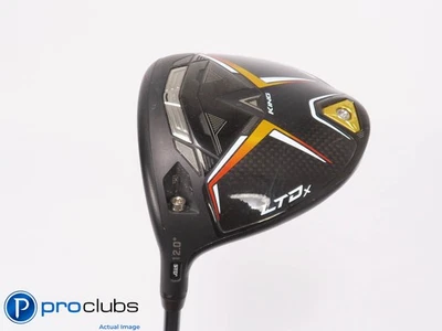 Left Handed COBRA LTDx 12* DRIVER - UST LINQ Red M40X 5F2 Senior Flex 451910 - Image 1 of 4