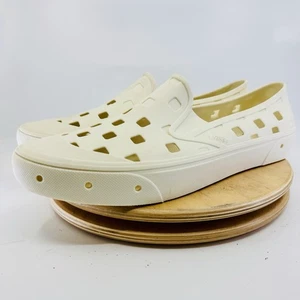Vans Trek Slip-On Trail Water Lake Shoe Unisex Size 13 Boating Cream Summer - Picture 1 of 6