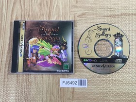 Sword and Sorcery SEGA SATURN Japan/ Spine title is Funky Fantasy - FJ6492