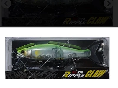 GANCRAFT LIPPLE CLAW 178 Flutuante #06 Kinokuni Limão 178mm 47g Fabricado no Japão Novo - Imagem 1 de 2