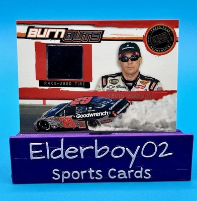 Kevin Harvick Tire Burnouts Race Used 2007 Press Pass Eclipse Racing Nascar - Image 1 of 2