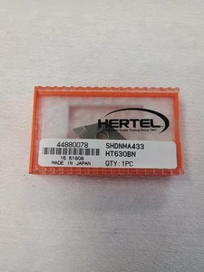 Inserto tornitura in metallo duro SHDNMA433 HT630BN HERTEL 44880078 1 PZ - Foto 1 di 3