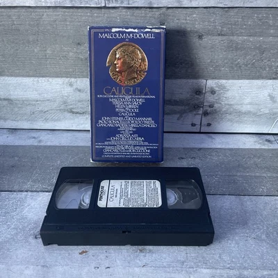 Caligula Unedited Unrated 1979 Malcolm McDowell Penthouse Films Bob Guccione - Image 1 of 4