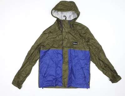 Penfield Men's Green Blue Hooded Windbreaker Jacket Size M - Image 1 of 4