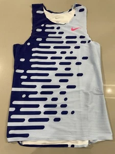 NEW RARE! Nike Pro Elite 2023 Racing Running Singlet USA DR4850-455 Men's Large - Picture 1 of 7