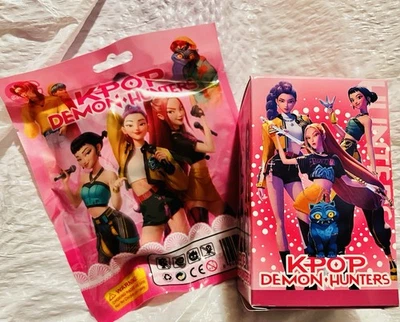 POP MART K-pop Demon Hunter Blind Box & Bag 2pc Gifts- Makes Great Stocking Stuffers