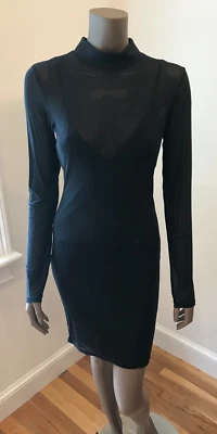 Sexy vestido transparente Missguided para mujer, talla 8, nuevo con etiquetas Foto 1 de 4