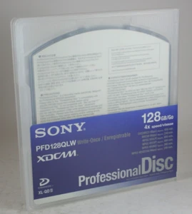 Sony PFD128QLW 128GB Quad-Layer XDCAM Professional Disc Made in Japan Pro NOS - Picture 1 of 4