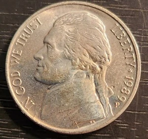 1990 P & D Jefferson Nickel BU+ - 2 Coin Set - Bild 1 von 6