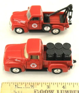 Road Champs 1:43 Texaco 1999 camioneta y grúa diecast juego en caja de entrega de aceite - Imagen 1 de 7