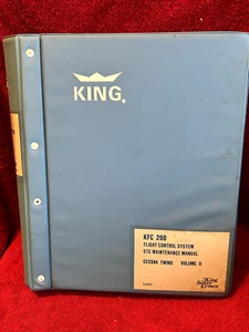 MANUAL DE MANTENIMIENTO KING KFC 200 STC CESSNA TWINS VOLUMEN II P/N 006-5560-00 - Imagen 1 de 9