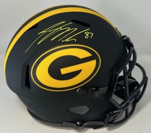 Packers JORDY NELSON Signed Riddell Full Size ECLIPSE Replica Helmet AUTO - JSA - Picture 1 of 1