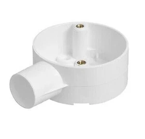 Falcon Trunking PCO20BX1W PVC conduit terminal box 20mm white (lot of 30 pieces) - Picture 1 of 1