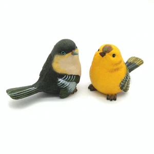 Conjunto de decoración de jardín al aire libre césped escultural pequeño pájaro estatua adorno - Imagen 1 de 6