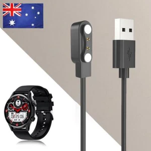 Smart Watch Charger Magnetic 1M USB Fast Charging Cable for COLMI I30 Smartwatch - Zdjęcie 1 z 12