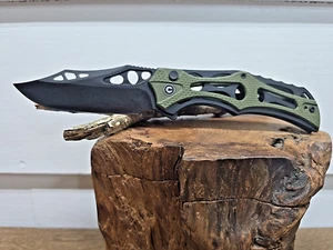 CIVIVI Biophase Flipper & Button Lock Knife Aluminum & G10 Handle (3.48"... - Picture 1 of 11