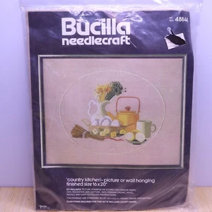Vintage Bucilla Country Kitchen Handarbeit Crewel Kit 48844 Teekanne - Bild 1 von 6