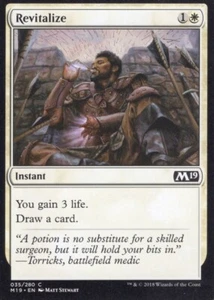 REVITALIZE 035/280 CORE SET 2019 M19 MTG MAGIC NM - Bild 1 von 1