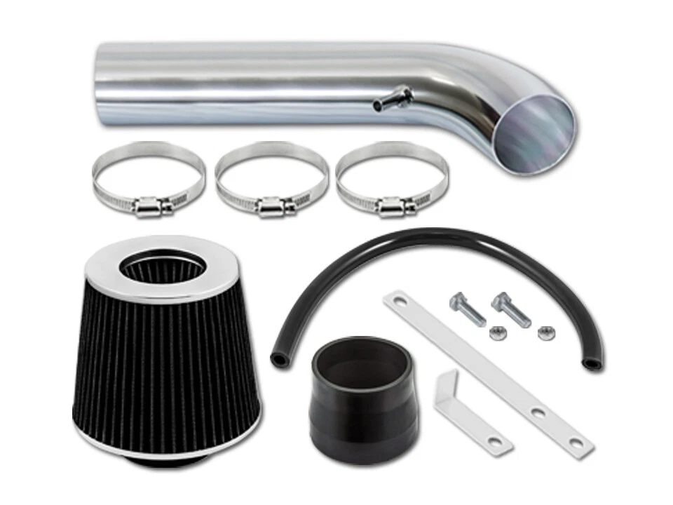 GSP Black Short Ram Air Intake Kit + Filter 94-95 Isuzu Trooper Rodeo 3.2L V6  - Image 1 of 1
