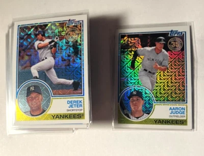 2018 Topps Silver Pack 1983 Mojo Chrome Refractors Series 1 #1-50 (YOU PICK!) - Image 1 of 4