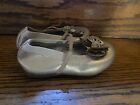 Infant Girls Mary Jane Gold Shoes Size 7 Cherokee 