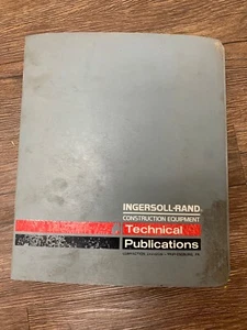 INGERSOLLRAND SP-56 VIBRATORY COMPACTOR COMPLETE PARTS MANUAL - Picture 1 of 2