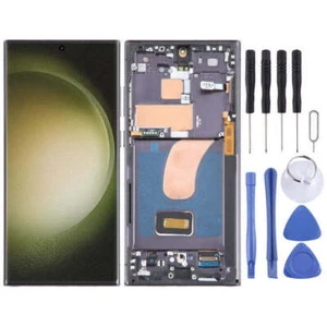 LCD Display Touch Screen Digitizer Frame Assembly For Samsung Galaxy S23 Ultra - Picture 1 of 6