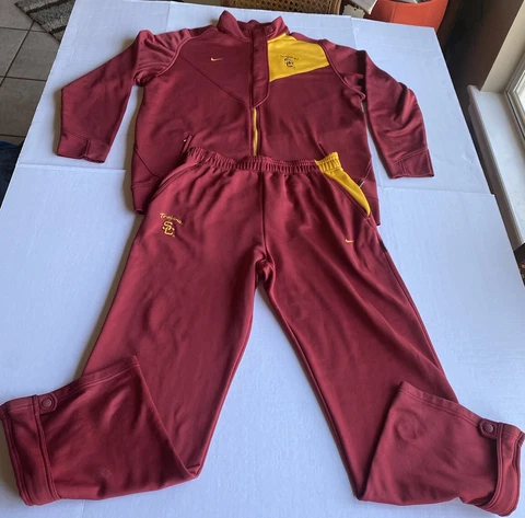 USC Trojans Nike Teams Football Baseball XXL Jacket Fleece XL Pants Track Suit Cover