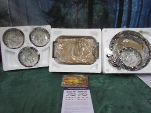 TEMPTATIONS OLD WORLD BLUE 8 PIECE BAKING SET NEW - Picture 1 of 6