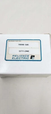 RELIANCE ELECTRIC COIL CONTROL 78098-50E NIB - Image 1 of 3