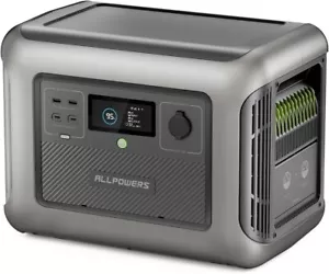 ALLPOWERS B1000 Zusatzbatterie 1152Wh für R1500 Solargenerator Camping - Bild 1 von 7