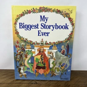 My Biggest Storybook Ever Vintage 1988 Hardcover Brimax Book England Illustrated - Picture 1 of 19