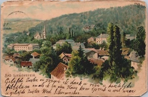 Germany Bad Liebenstein Vintage Postcard 03.81 - Picture 1 of 2