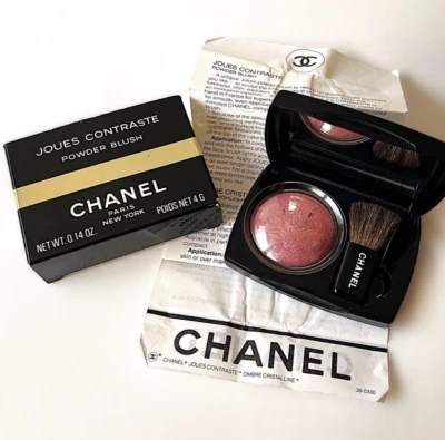 Rubor en polvo CHANEL Joues Contraste SOIE/VINO (Vintage) Foto 1 de 4