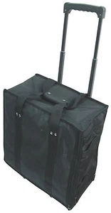 Jewellery Sales Reps Party Planners Collapsable Trolley Carrying Case + 17 Trays - Picture 1 of 1