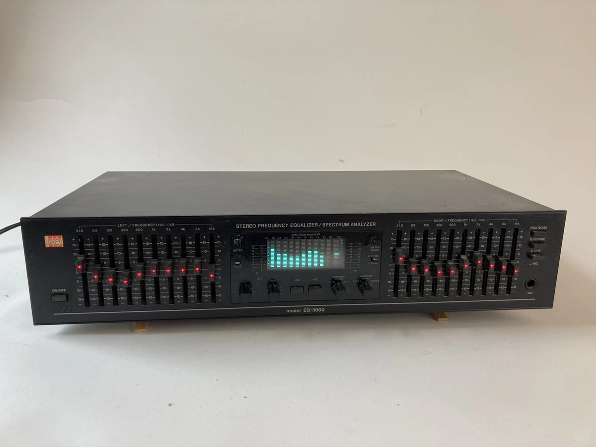 BSR EQ-5000 グラフィックイコライザー。 beautiful goods BSR EQ-5000 graphic equalizer electrification has
