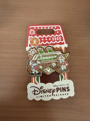 Prendedor de Navidad perfumado de lanzamiento limitado DCL Disney Cruise Line 2025 nuevo Foto 1 de 3