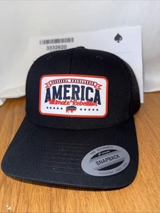 Cappello SnapBack Nero Rigido Real AF American Personal Excellence Andy Frisella 75 - Foto 1 di 1