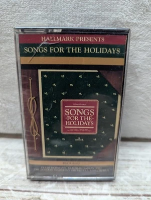 Hallmark Presents Songs For The Holidays (Cassette) Tape 1987 Christmas Music - Image 1 of 3