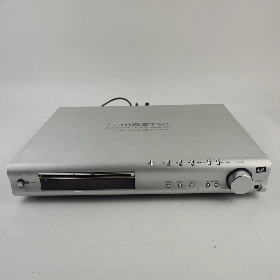Sony S-Master HCD-S550 SACD/DVD Receiver 5.1-Channel Digital Amplifier - Image 1 of 4