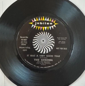 NM! PROMO It Was A Very Good Year by Sonoma (1969 MONO/STEREO 45) Psych - Picture 1 of 2