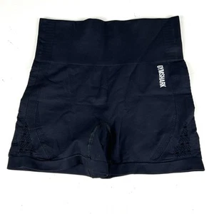 Gymshark Bike Shorts 5” INSM Biker Gym Workout SZ Large Black - Picture 1 of 5