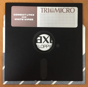 SOLO DISQUETE DISQUETE COMBAT LYNX & WHITE VIPER Commodore 64 C64 5,25" - Imagen 1 de 2