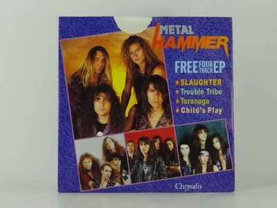 METAL HAMMER SLAUGHTER (47) 4 Track 7" Single including Picture Sleeve CHRYSALIS - Image 1 of 4
