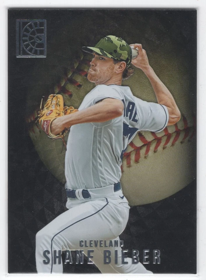 #170 2022 Capstone BASE Shane Bieber Guardians - Image 1 of 2