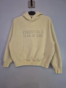 Fear Of God Essentials Hoodie - Gelb - Boxy XS - Pullover - Kapuzenpullover - Bild 1 von 12