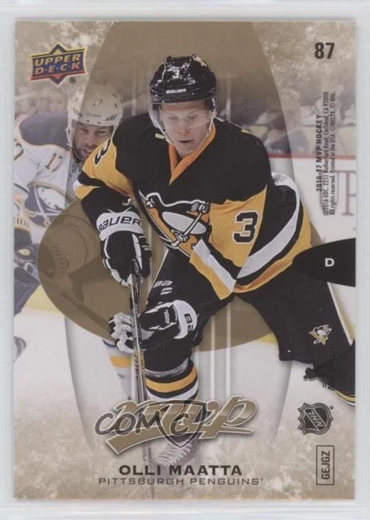 2016-17 Upper Deck MVP Puzzle Back Olli Maatta #87 - Image 1 of 2