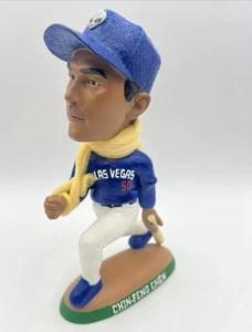 Baseball Chin-Feng Chen Bobblehead Las Vegas 51s #50 Minor League raro vintage - Foto 1 di 11